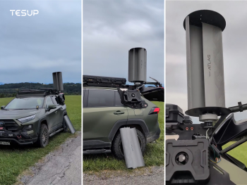Tesup aerogeradores agora carregam carros com energia do vento
