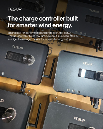 Supercharge Your Wind Power Setup with the TESUP Charge Controller