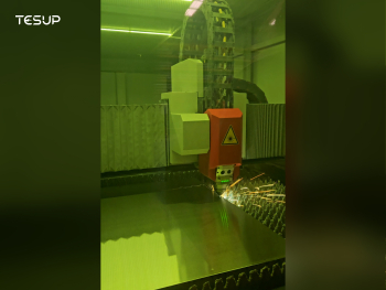De las chispas del láser a la energía del viento: la fabricación de las palas TESUP Atlas