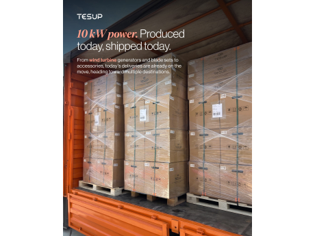 Produced Today, Shipped Today: TESUP Shipments Continue Across Europe