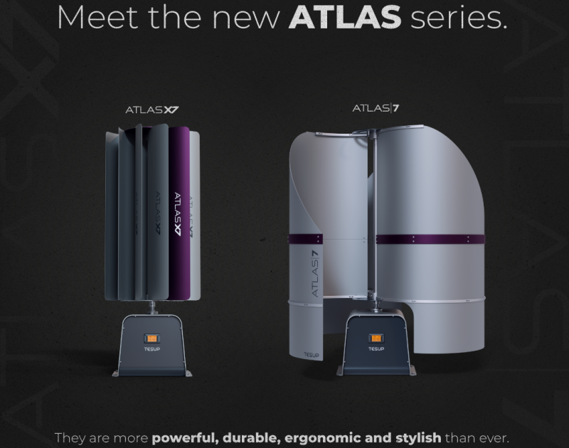 Meet the new TESUP ATLAS 7 and X7 the World’s most preferred wind turbines!