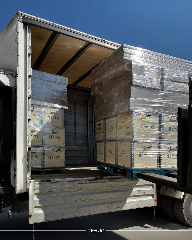 TESUP: Non-Stop Manufacturing, Global Shipping — Now with 400V Grid Power!