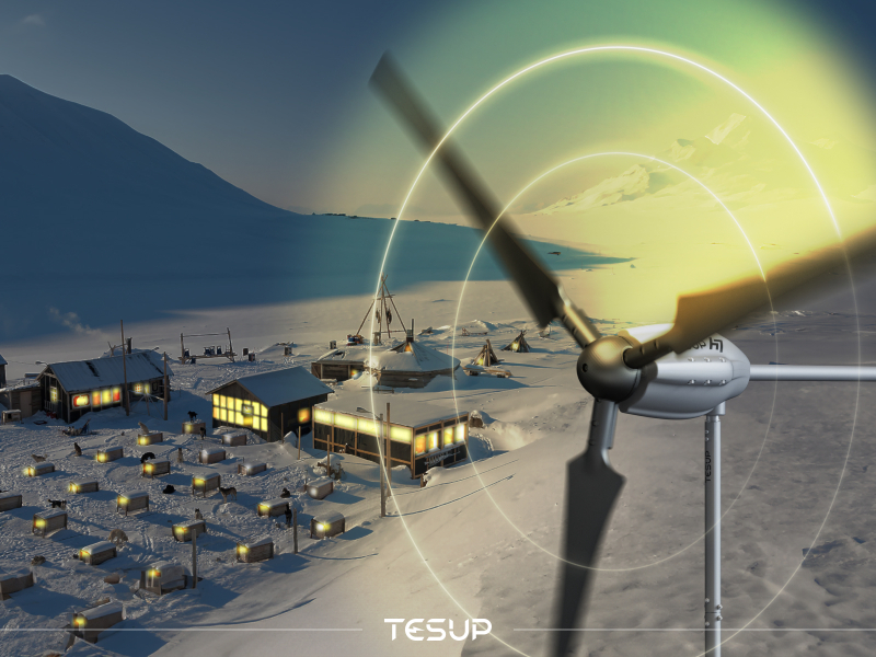 TESUP Illuminates the North Pole