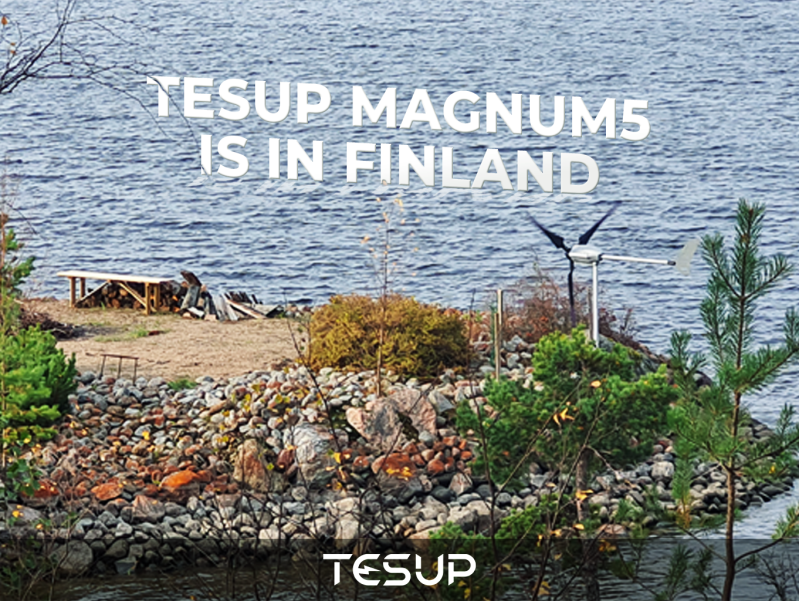 Tesup Magnum5 Wind Turbine is in Finland