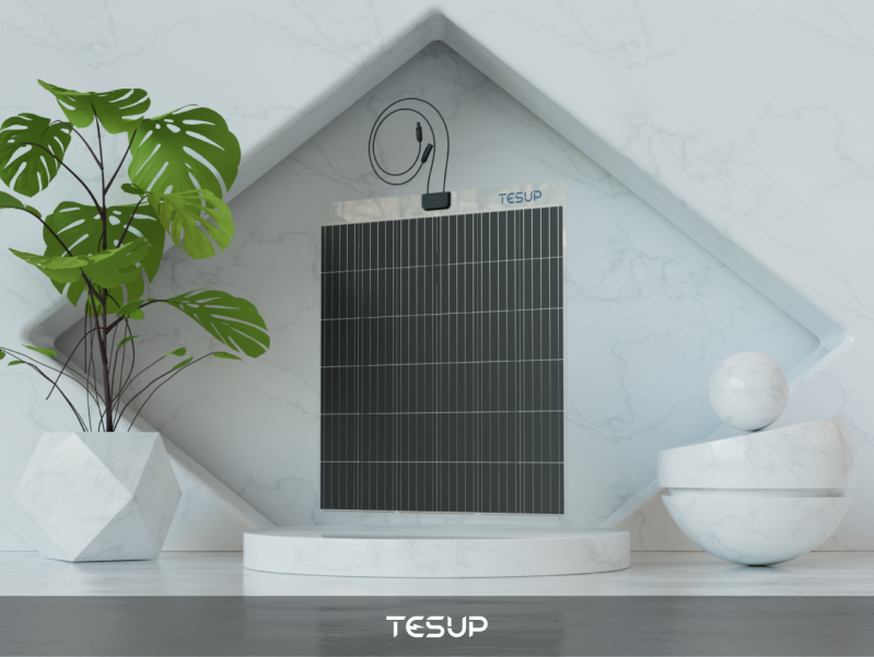 Tesup Transparent Flexible Solar Panels: Portable, strong and durable!