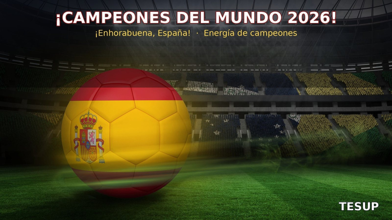 Spain Are World Champions 2026 — Congratulations!