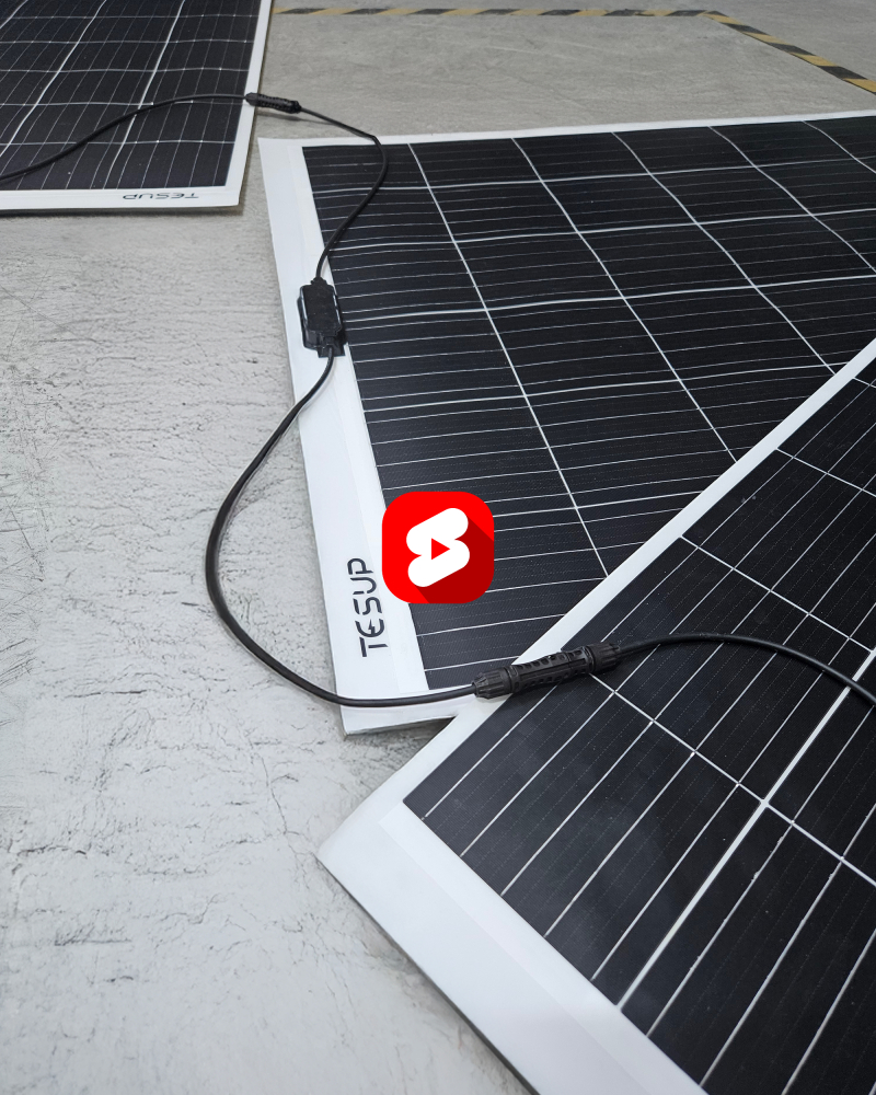 Flexibilné Solárne Panely – Ideálne Spojenie s Veternou Turbínou TESUP Atlas