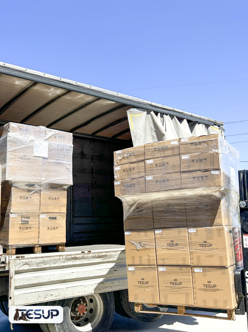 Loaded and Rolling: The Next TESUP Convoy Heads to the Netherlands