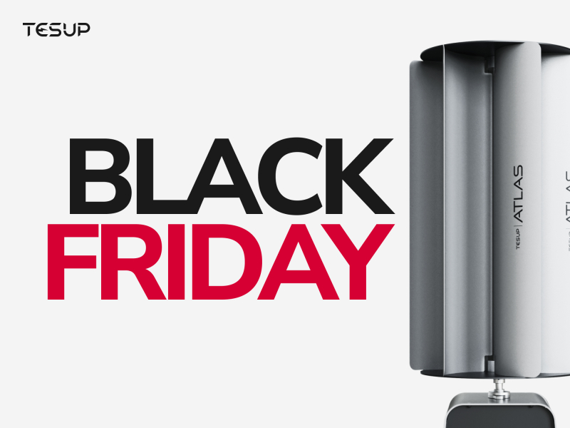 Black Friday Mega Deals from TESUP – The World’s Biggest Manufacturer of Wind Turbines and Flexible Solar Panels!