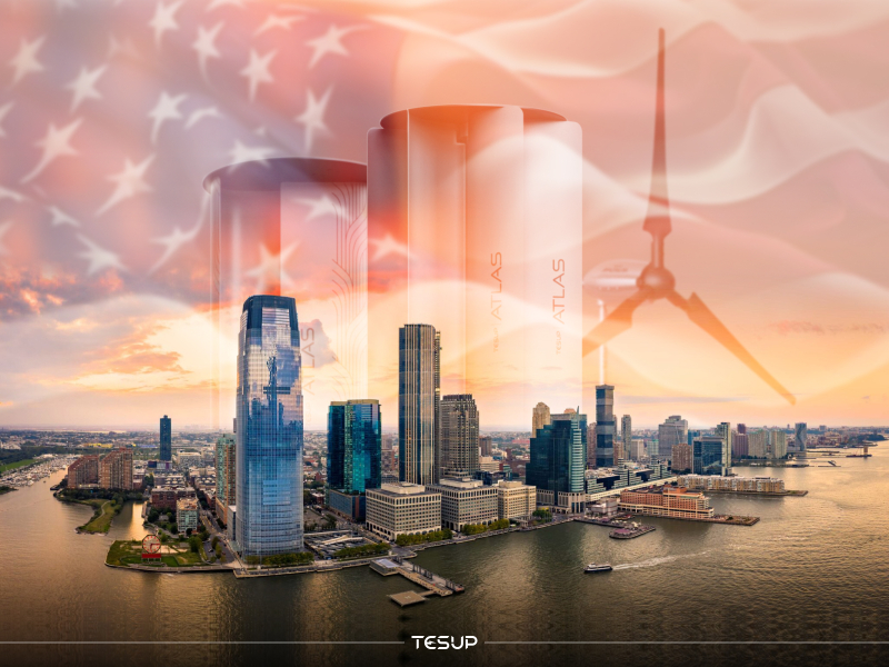 TESUP: Wachsen aus New Jersey, USA! Von 2018 bis 2024