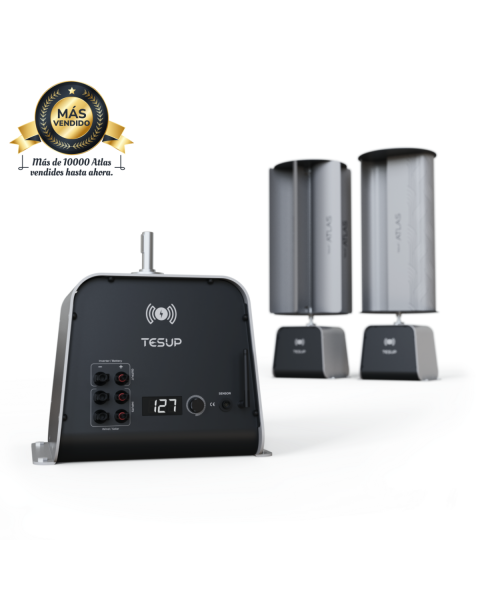 Generador Eólico Vertical Atlas (10 KW)