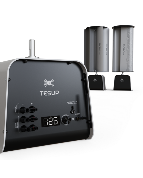 Générateur d'éolienne verticale Atlas (10 KW)