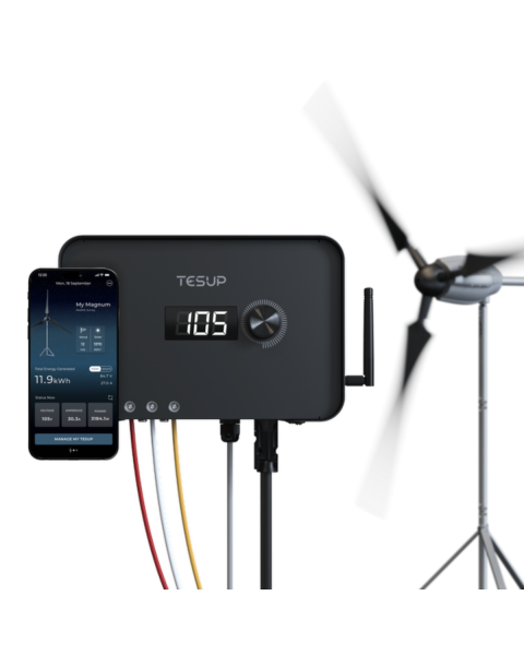 Wind Turbine Generators Kit, 12V 600W Lantern Wind Turbine Generator, 5 ...