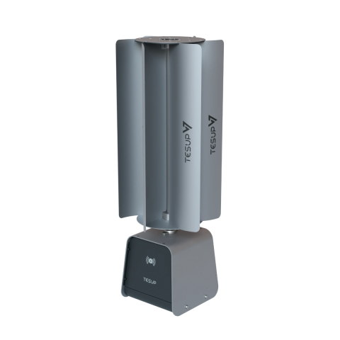 Atlas Vertikale Windturbine (15 kW Motor, 4,5 kW Spitze)