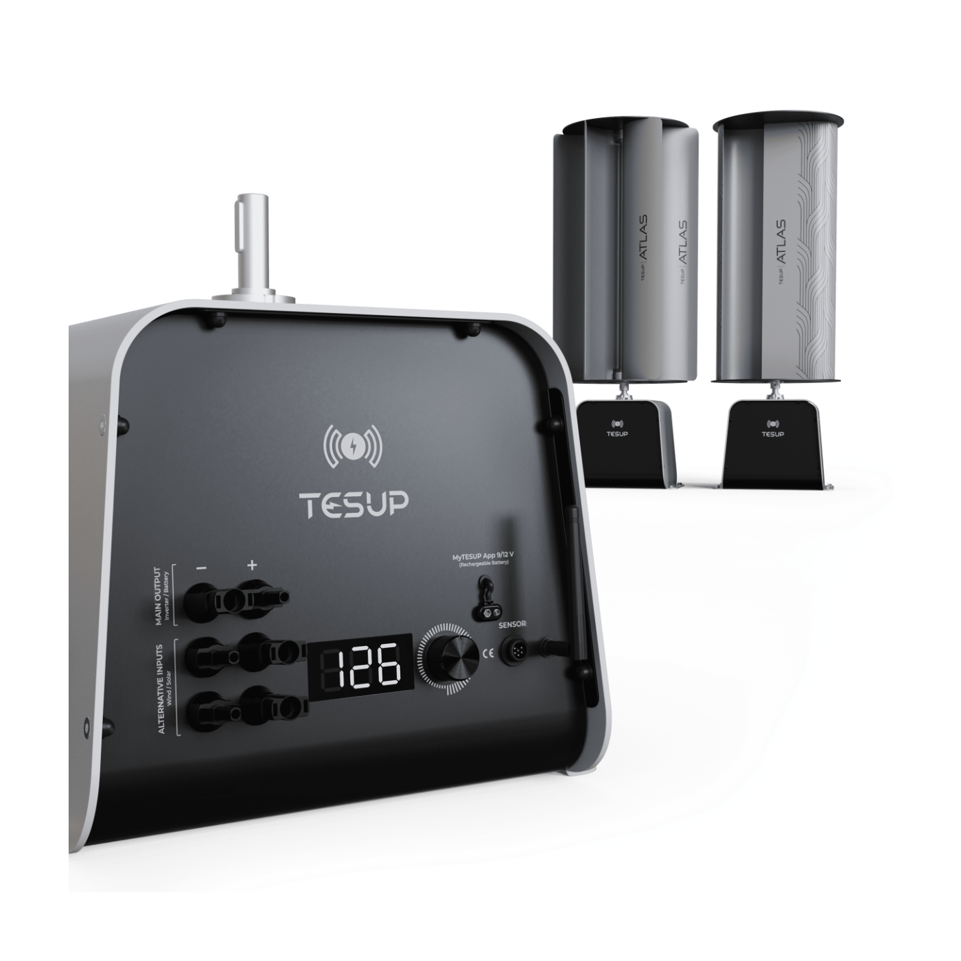 Atlas Vertical Home Wind Turbine | TESUP United States
