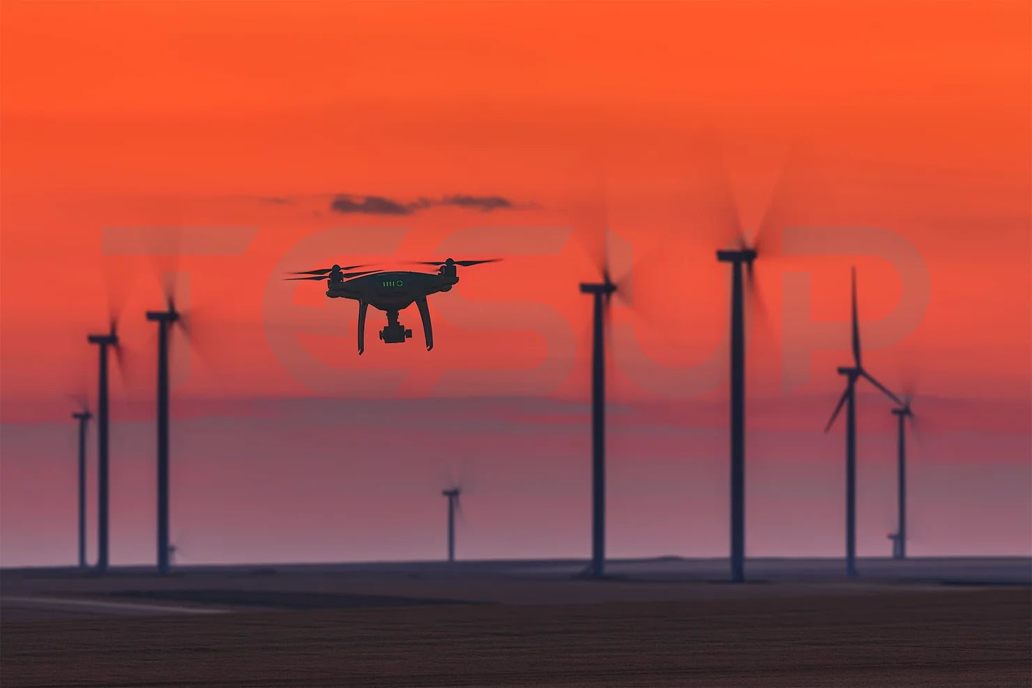 Nowa technologia w energetyce: nagrania termowizyjne z dronów