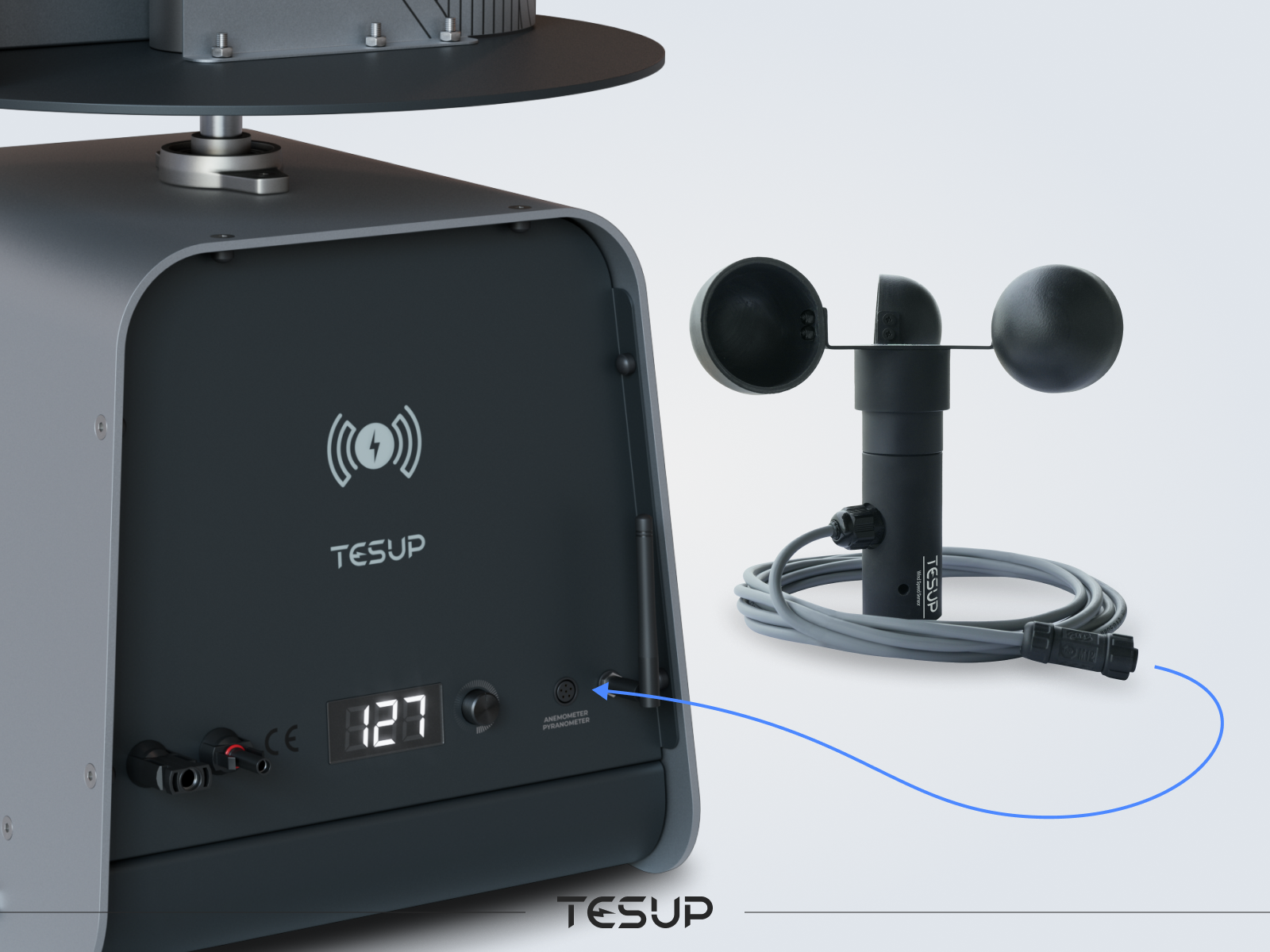 Das TESUP-Anemometer bietet Präzision und Zuverlässigkeit