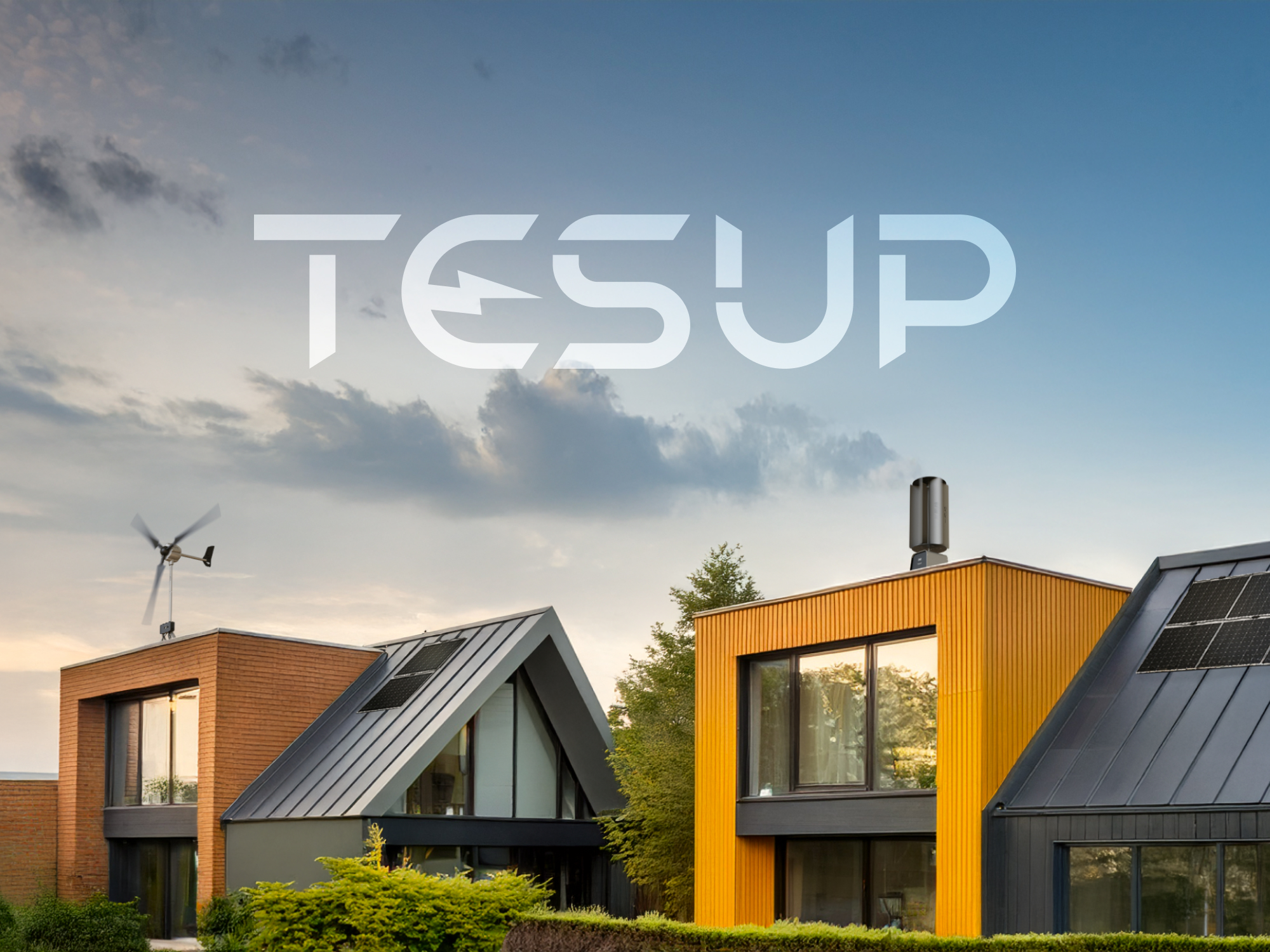 TESUP Wind Turbine on the Roof