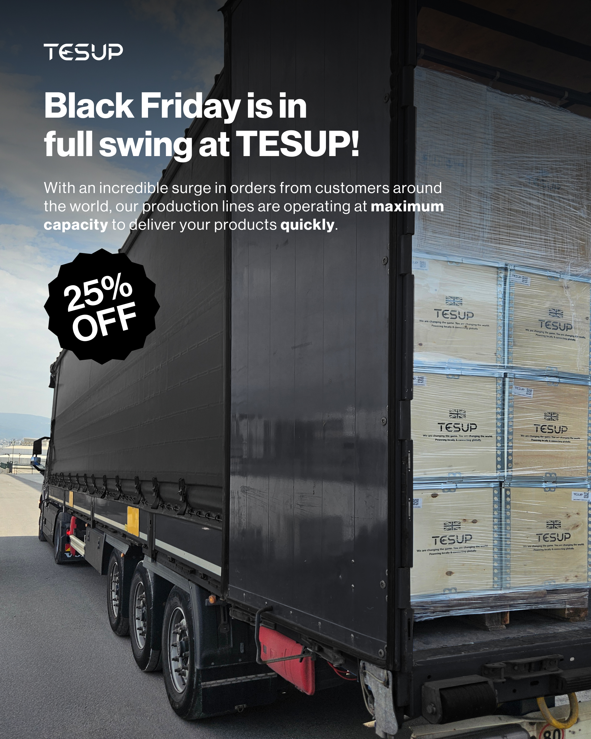 ¡Black Friday a todo ritmo en TESUP!