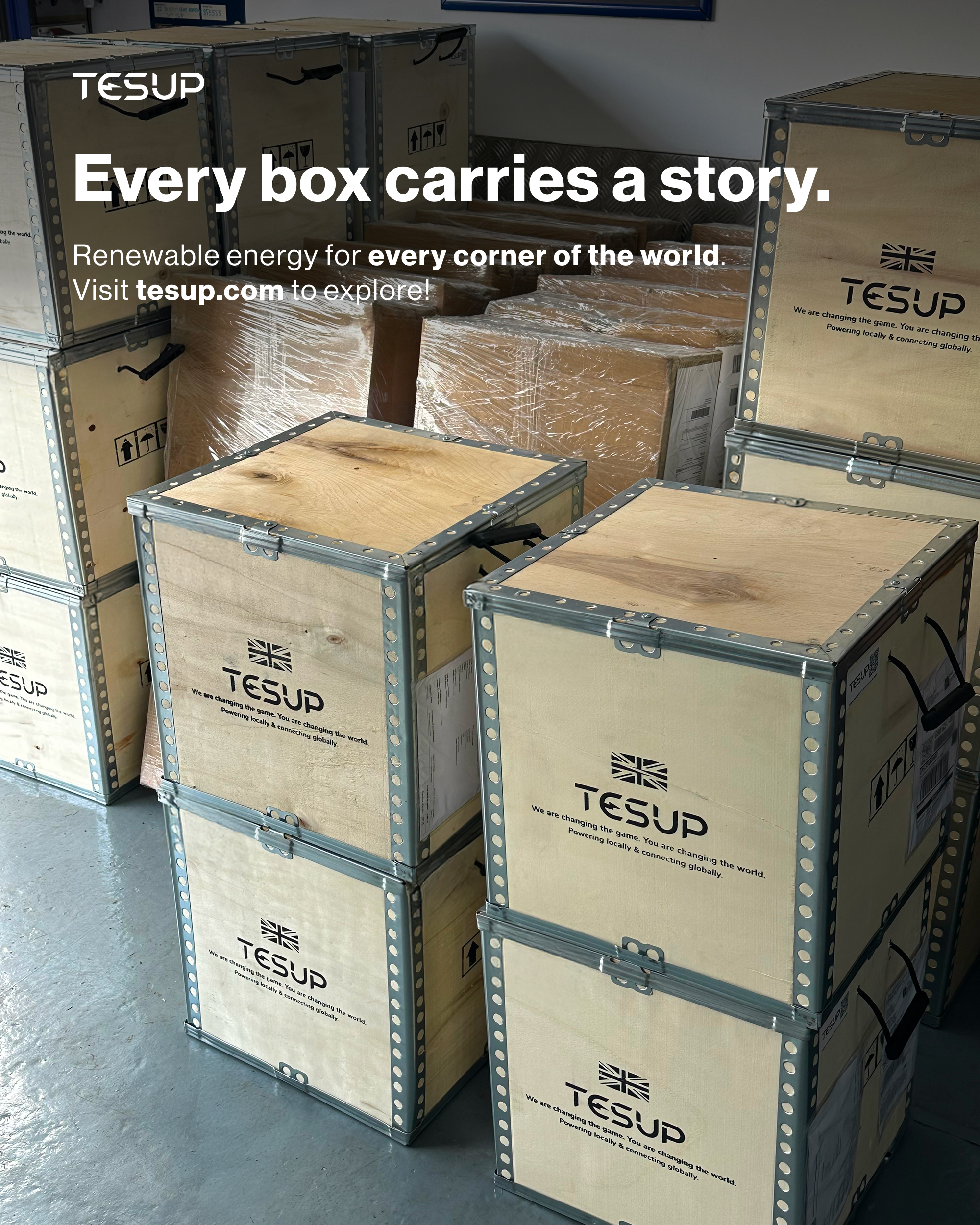 Cada caja cuenta una historia