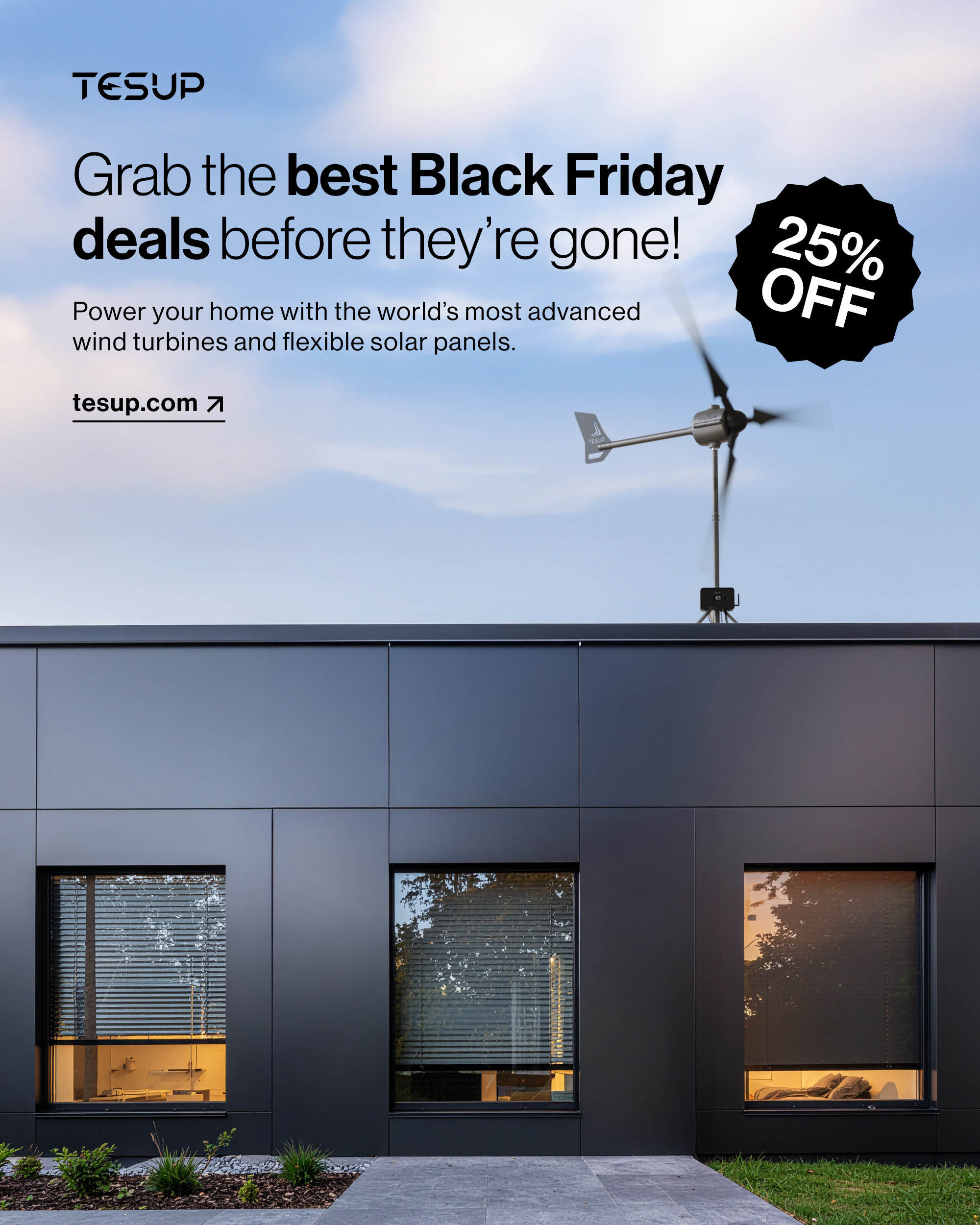 Black Friday 25% Off: Tu Revolución Energética en Casa Empieza Ahora