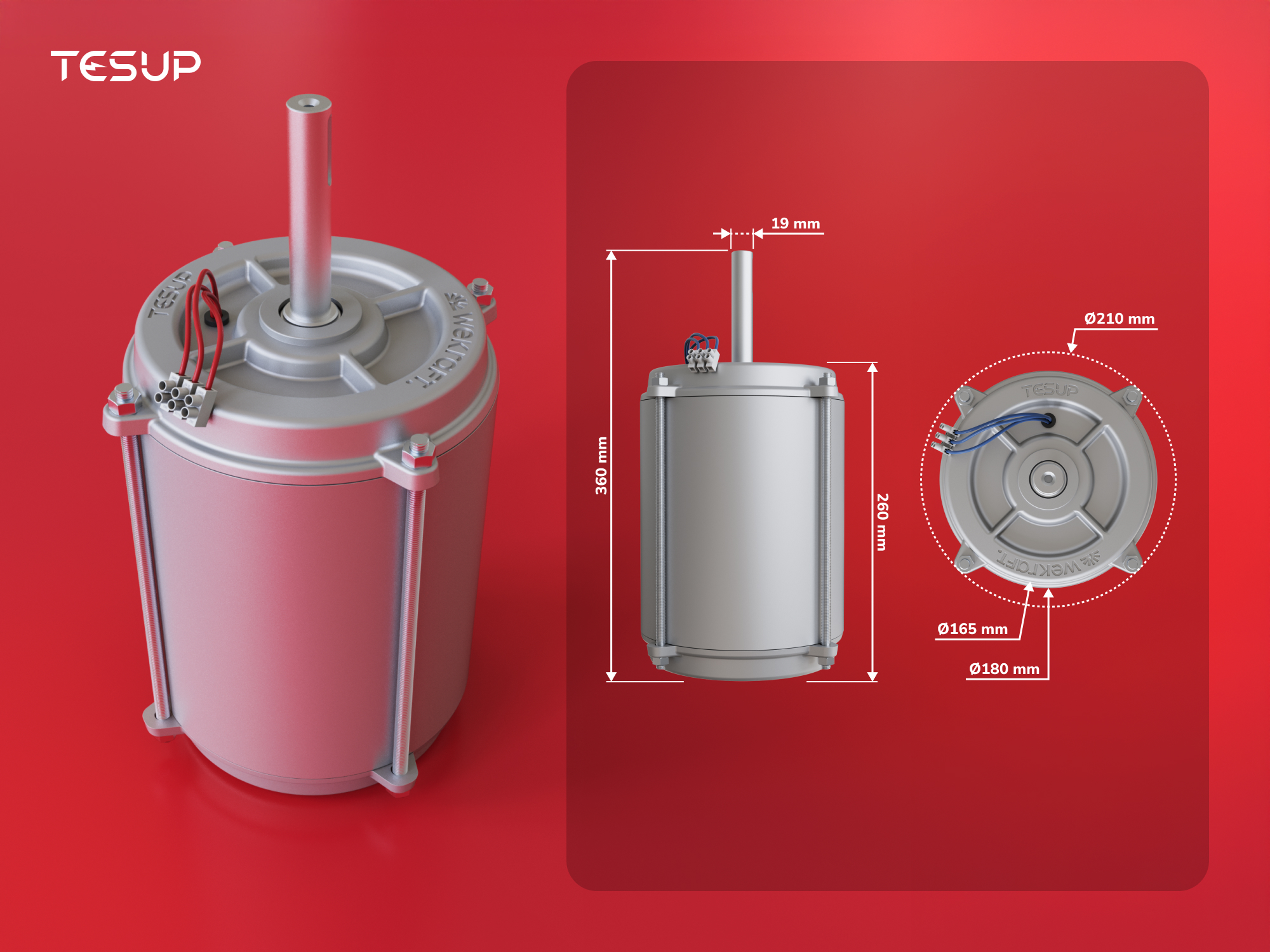 TESUP 3-Phase Generator in Renewable Energy