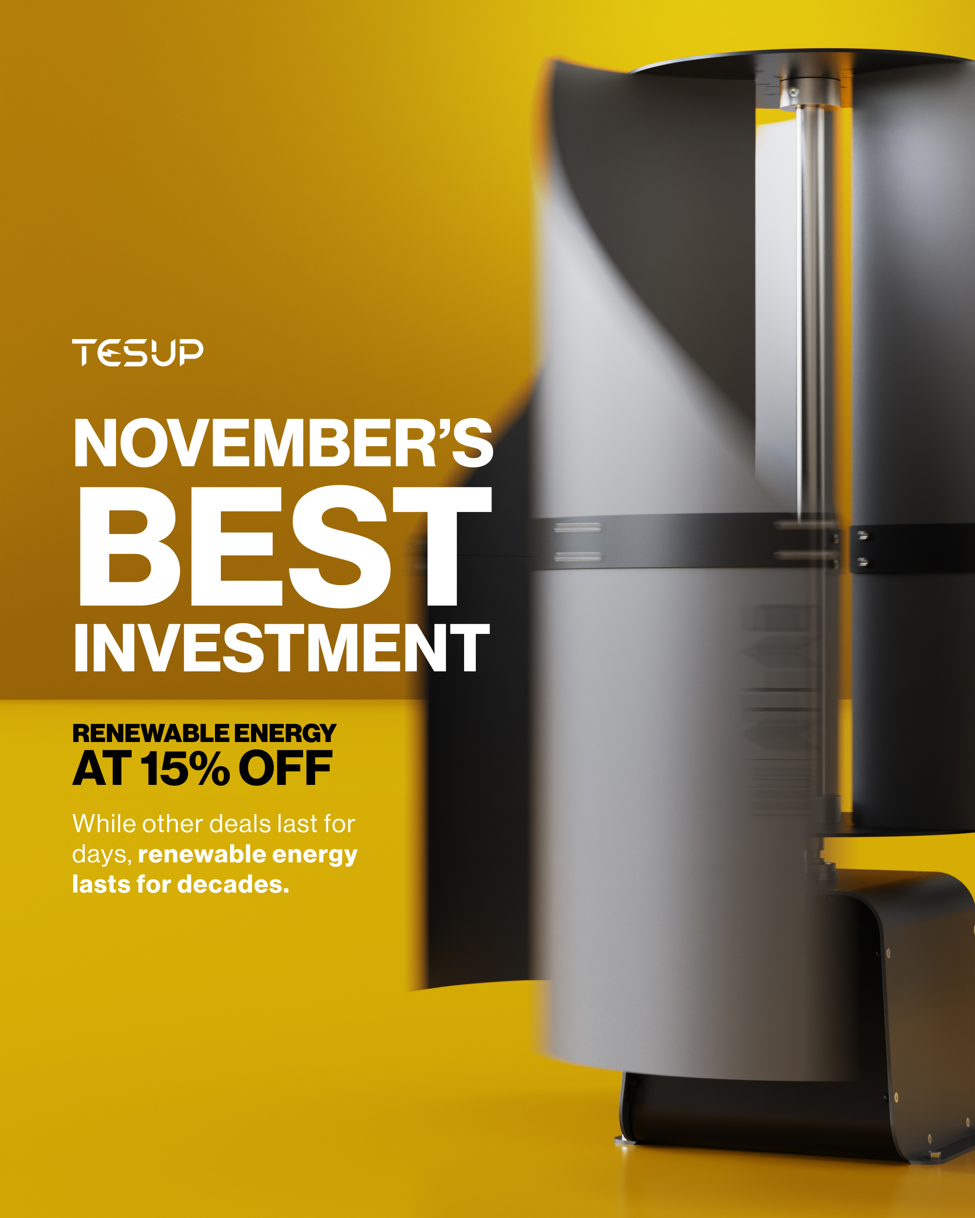 La Mejor Inversión de Noviembre: Energía Renovable con un 15% de Descuento
