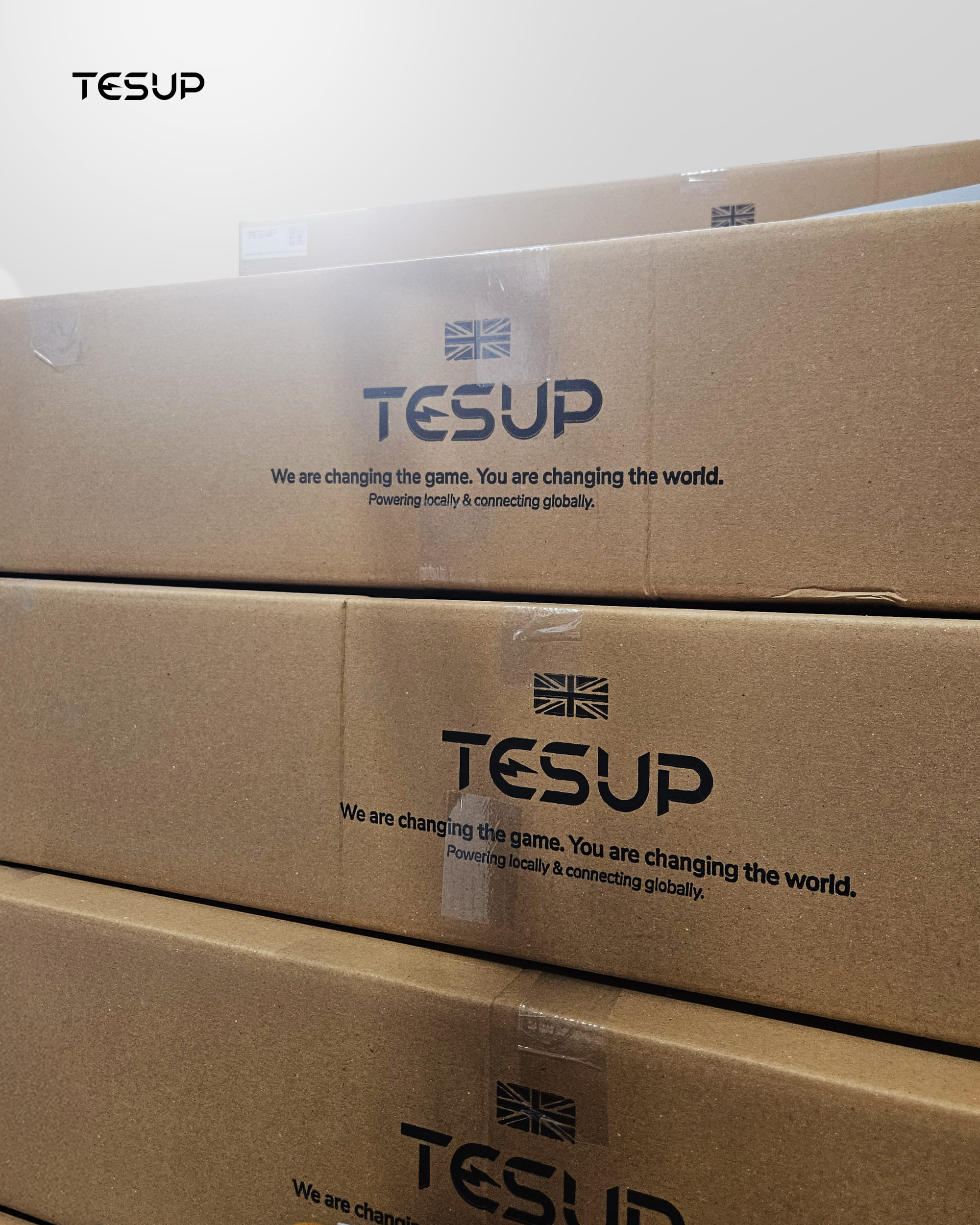 Logística y embalaje de TESUP