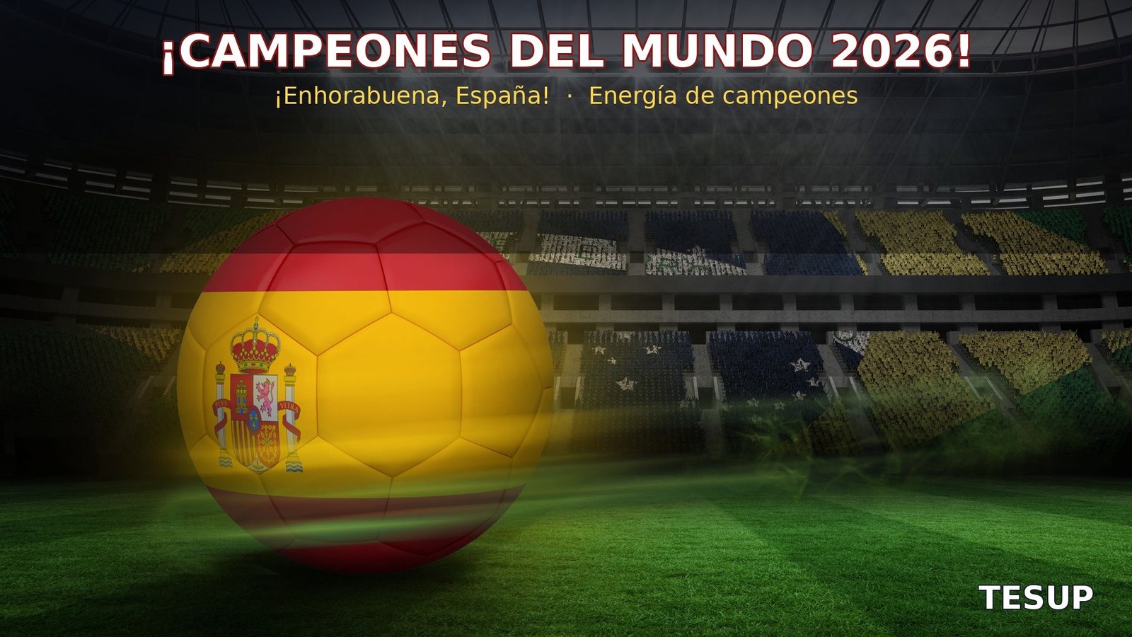 ¡España Campeona del Mundo 2026!