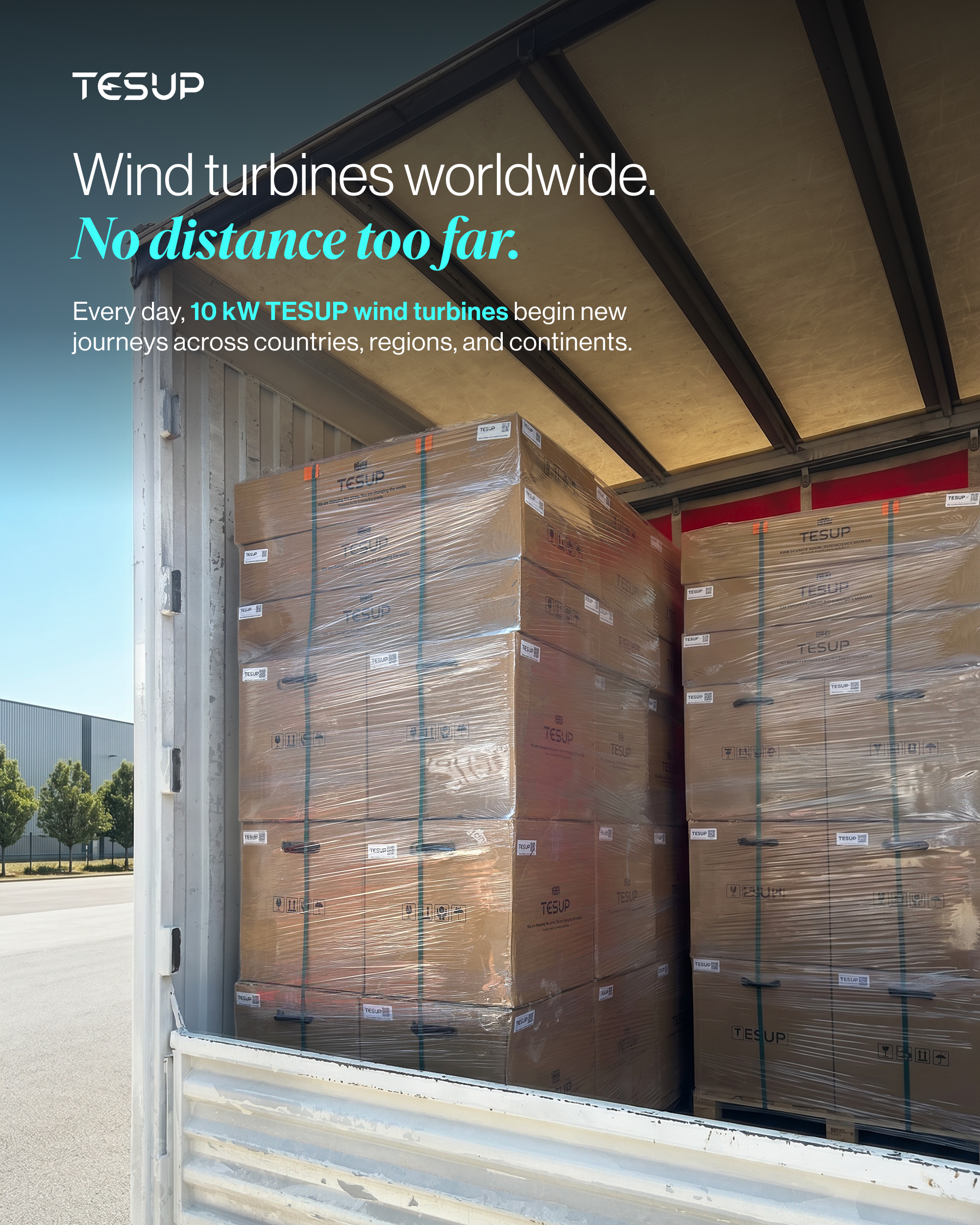 Global Deliveries. No Distance Too Far.