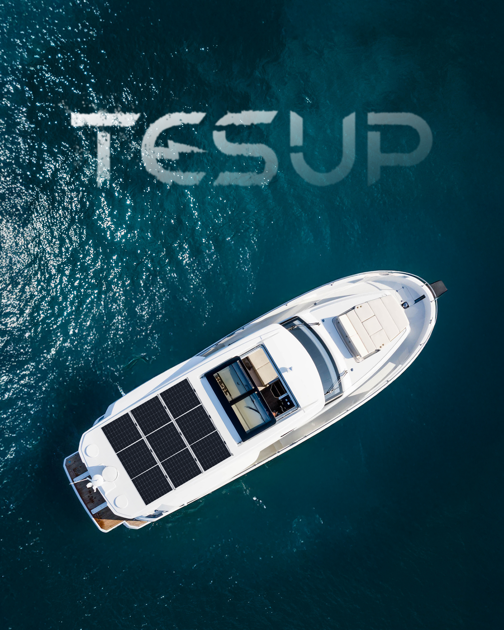 TESUP Flexible Solar Panels installed on multiple surfaces