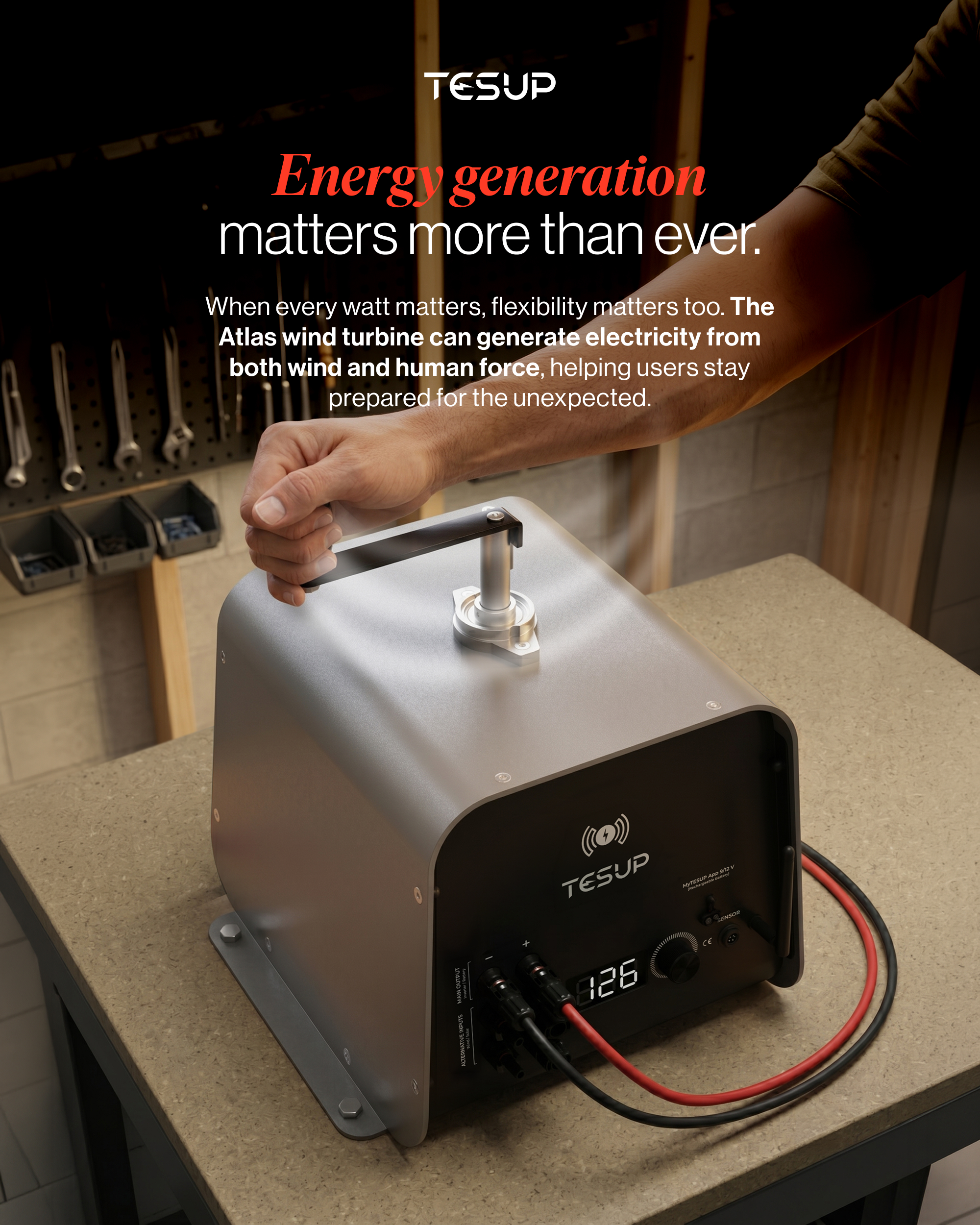 Never Without Power: Why Manual Energy Generation Matters More Than Ever