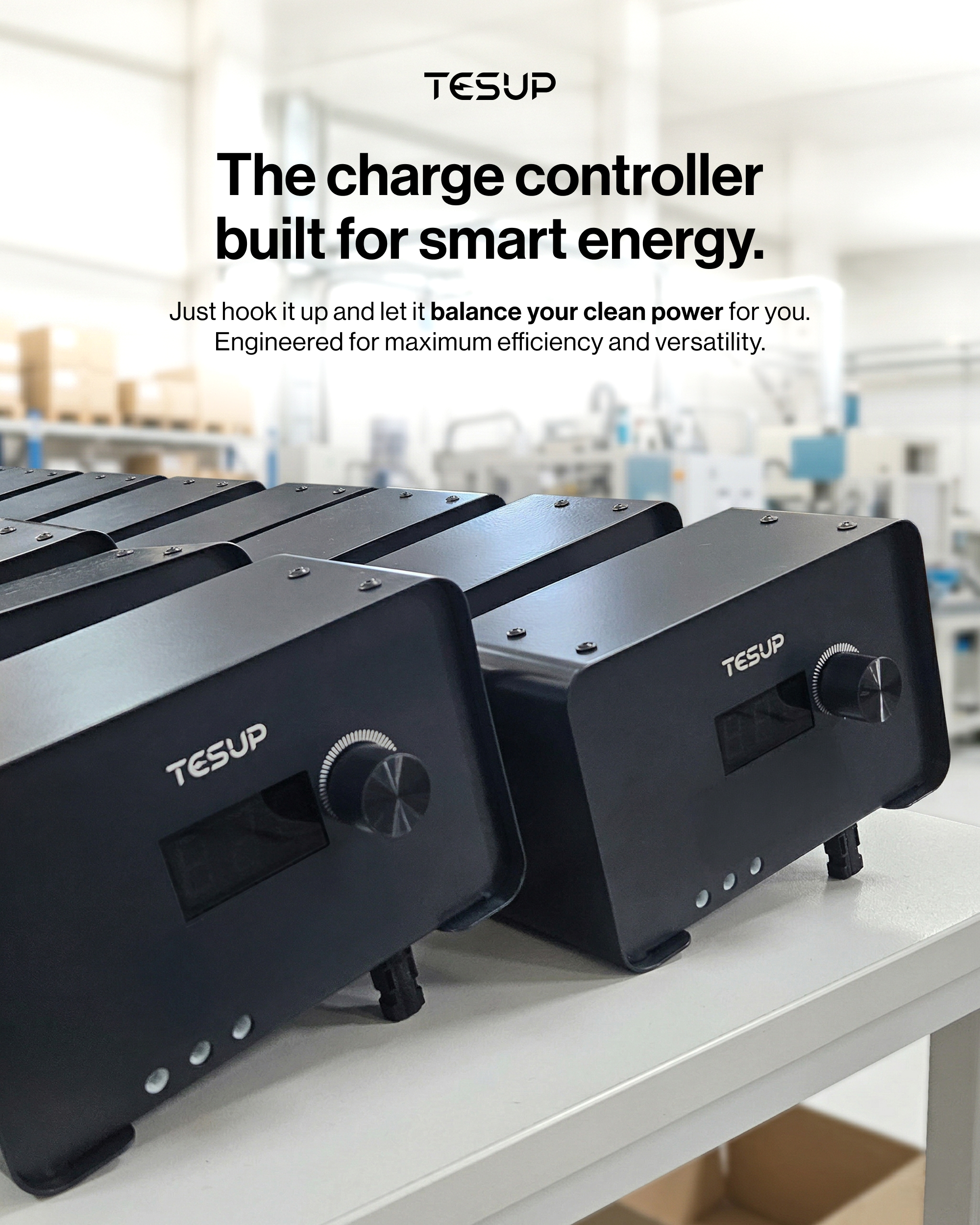 Den Intelligente Kerne I Dit Energisystem: TESUP Charge Controller