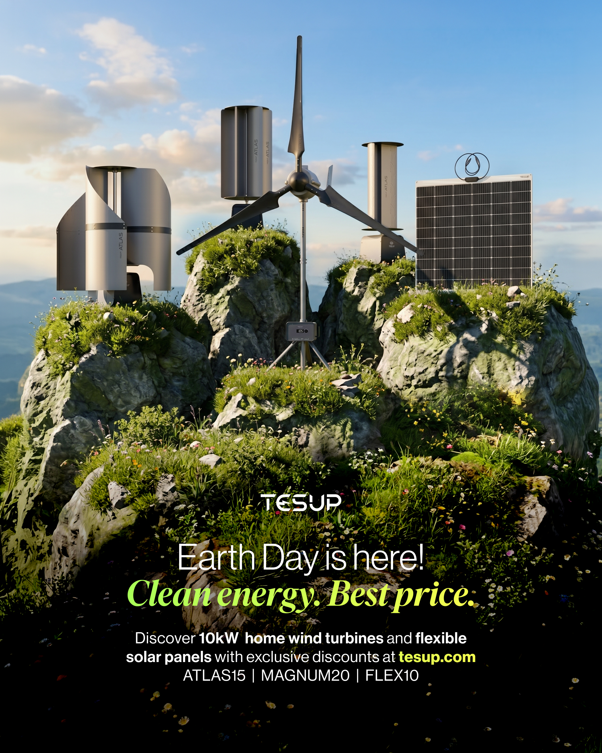 Earth Day Special: Převezměte Kontrolu Nad Svou Obnovitelnou Energií Za Nejlepší Cenu