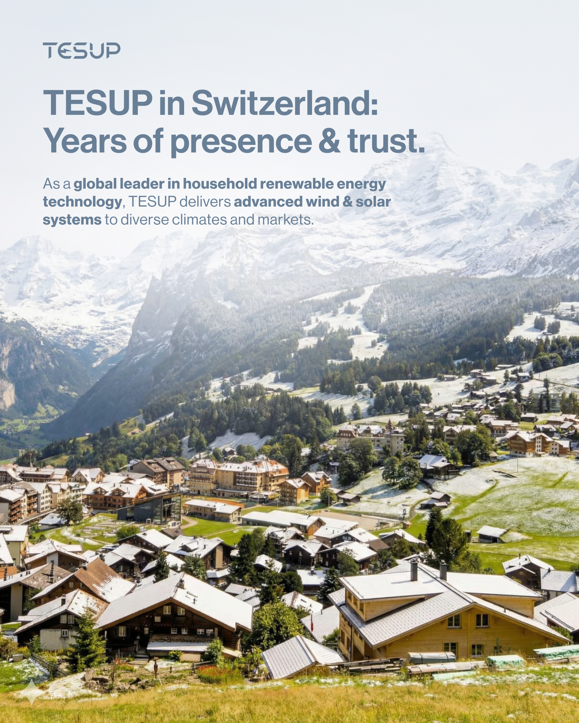 TESUP in Switzerland: Years of Presence, Years of Trust