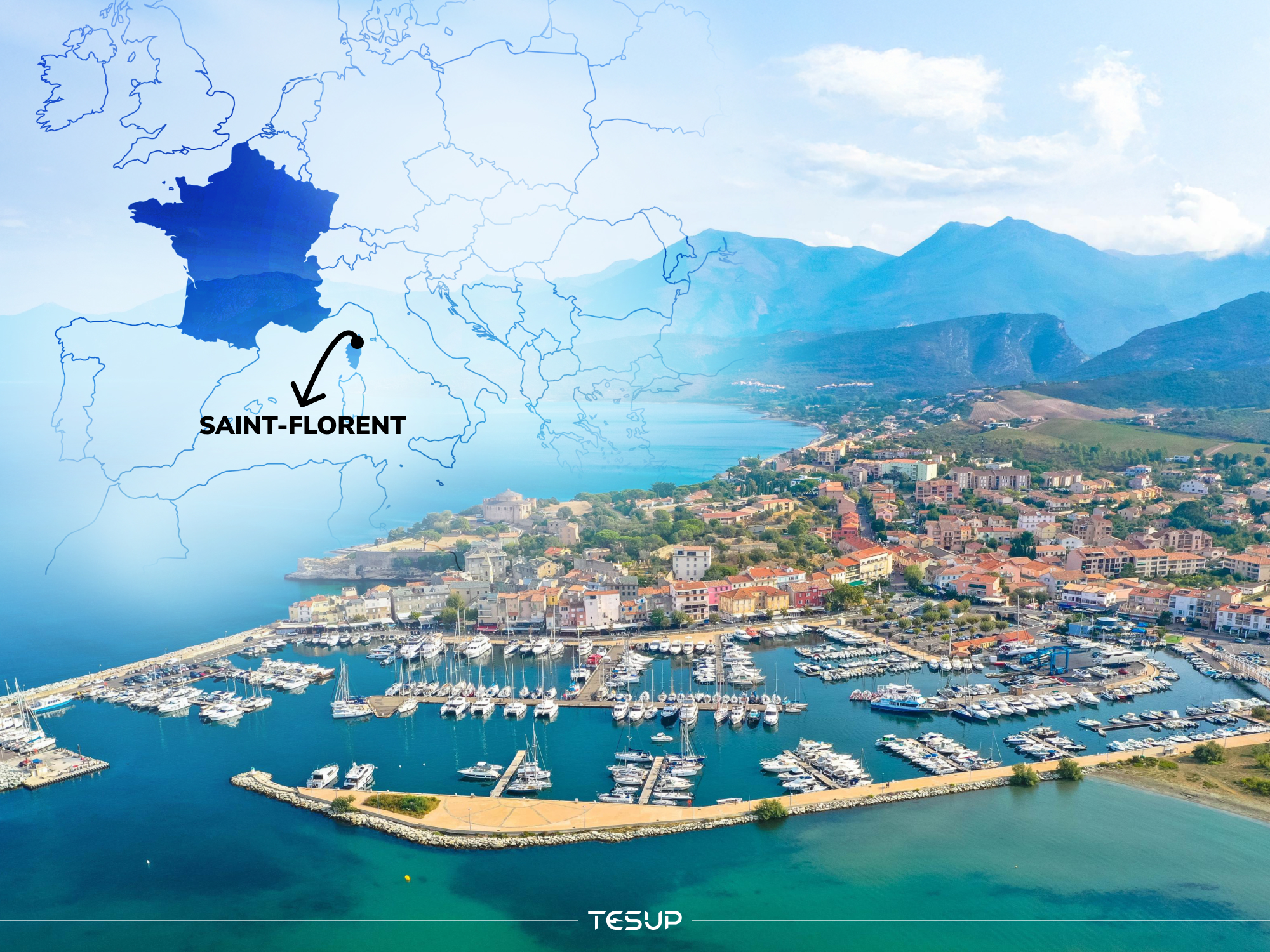 A Córsega escolhe potência com elegância: o primeiro TESUP Magnum chega a Saint-Florent