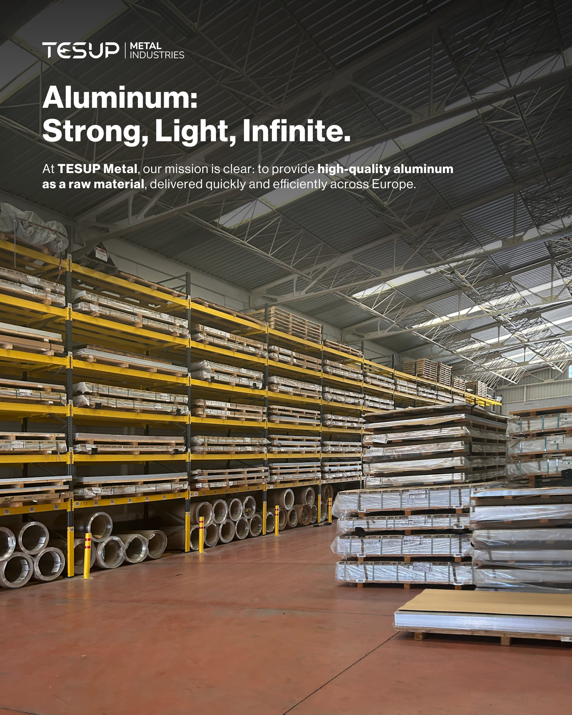 De la Energía a los Materiales – La Ventaja del Aluminio de TESUP Metal