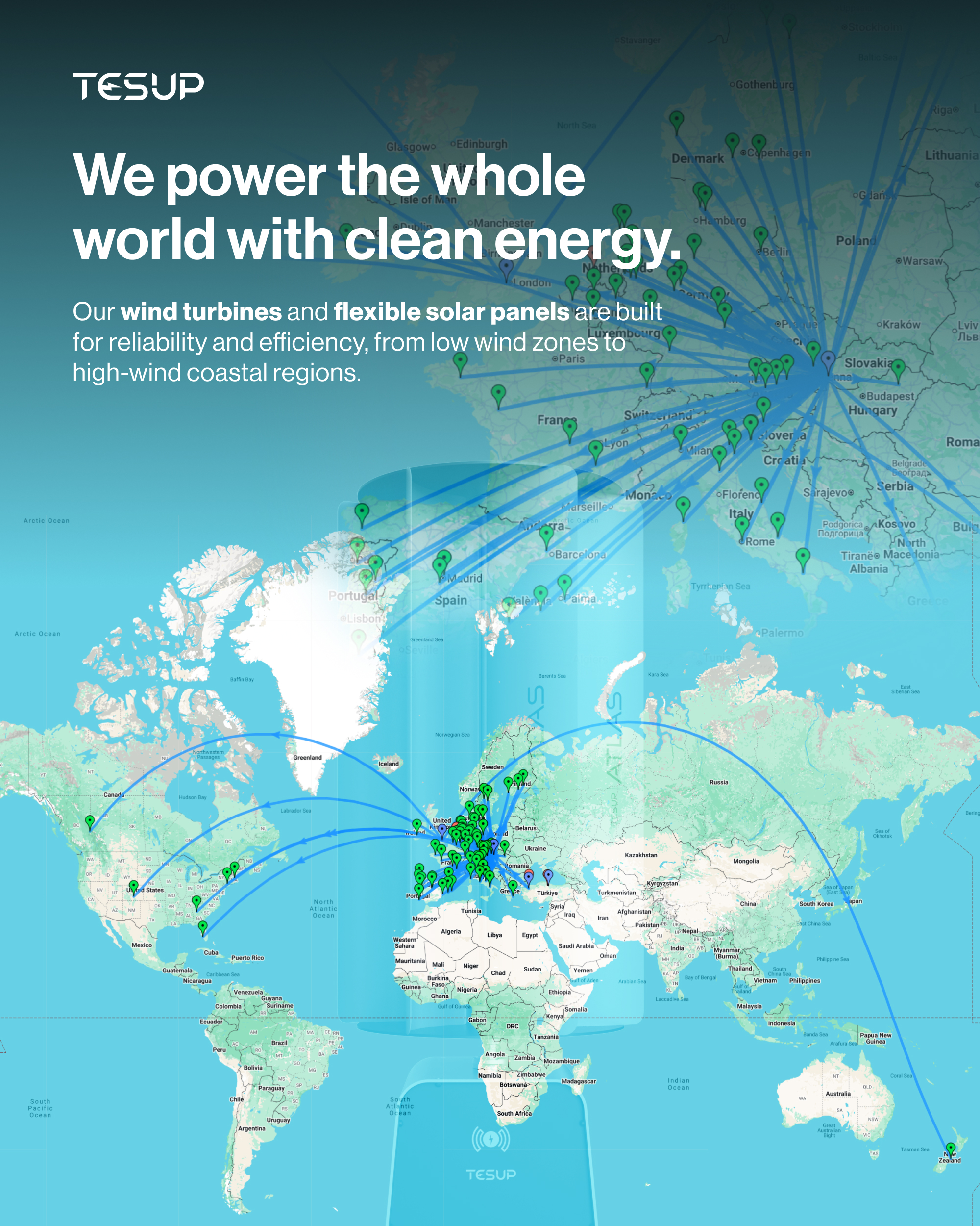 Napájíme Celý Svět Obnovitelnou Energií — Každý Den