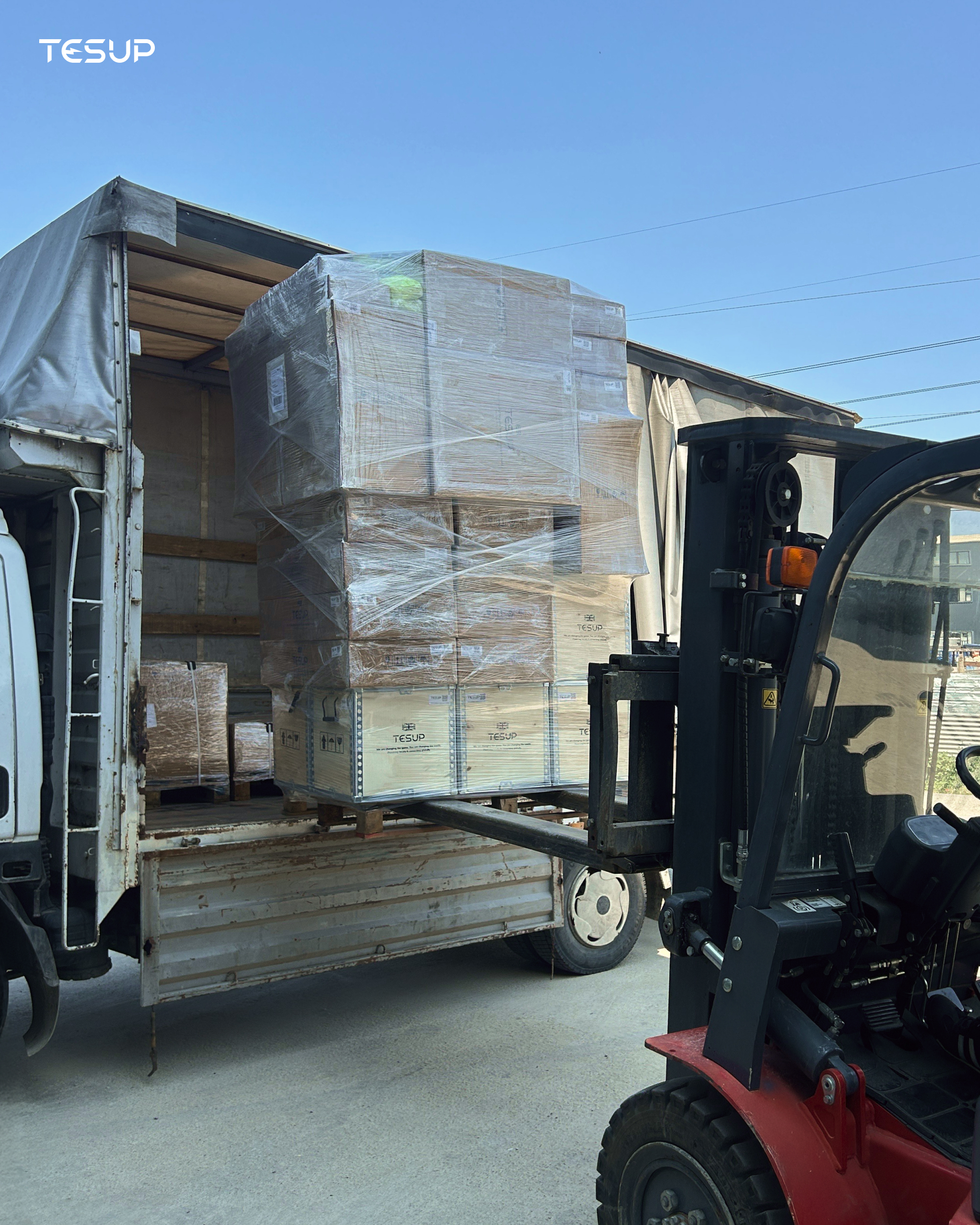 Global Deliveries in Motion: TESUP Pallet Reaches Bratislava