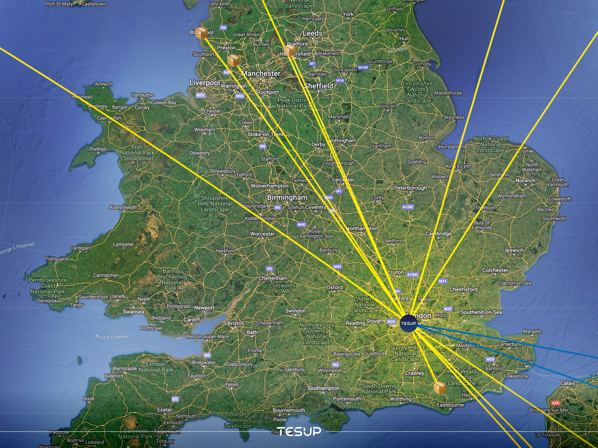 Powering the UK and the World: TESUP’s Daily Green Energy Deliveries from London