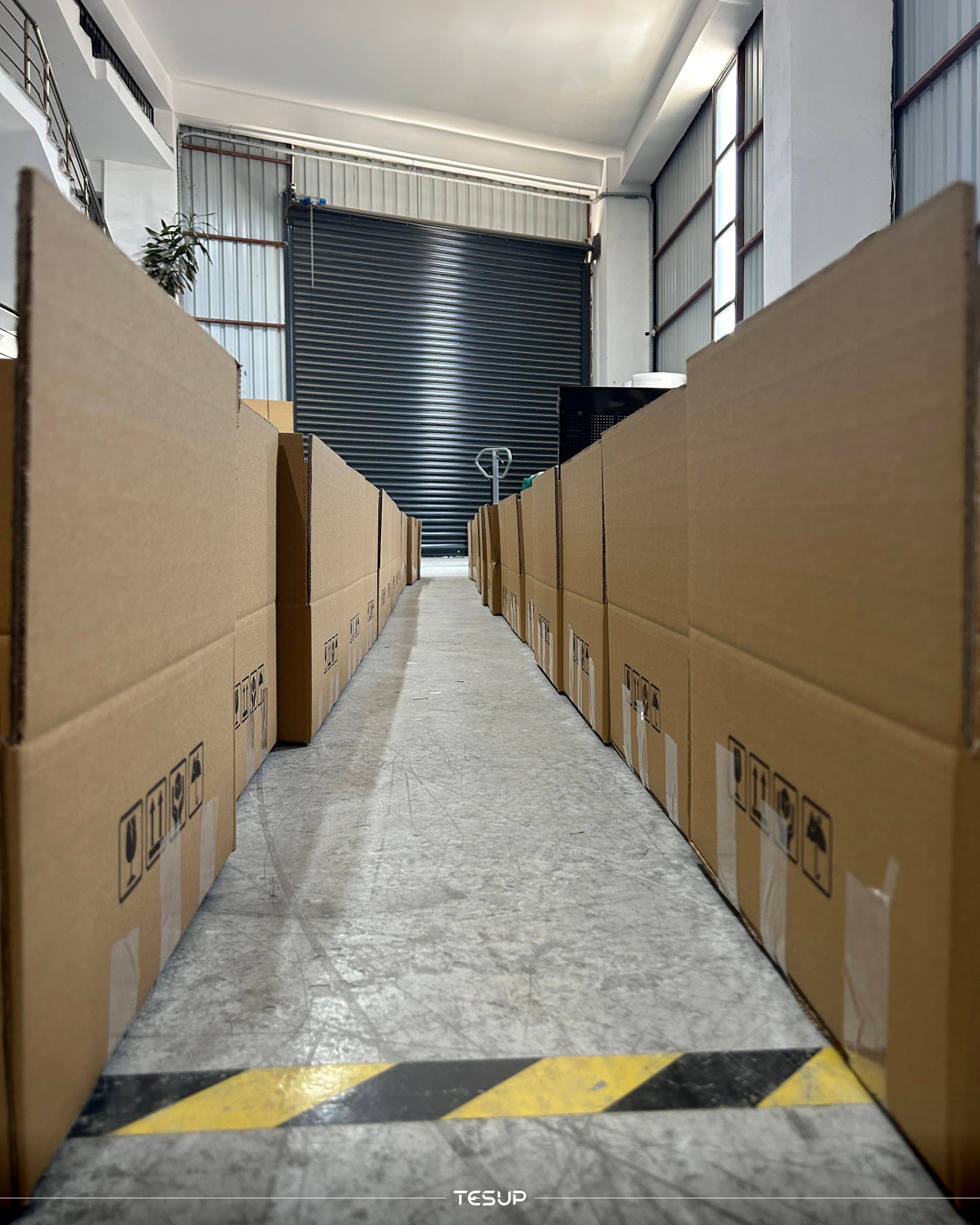 TESUP Verpakking: Compact, Efficiënt, Klaar