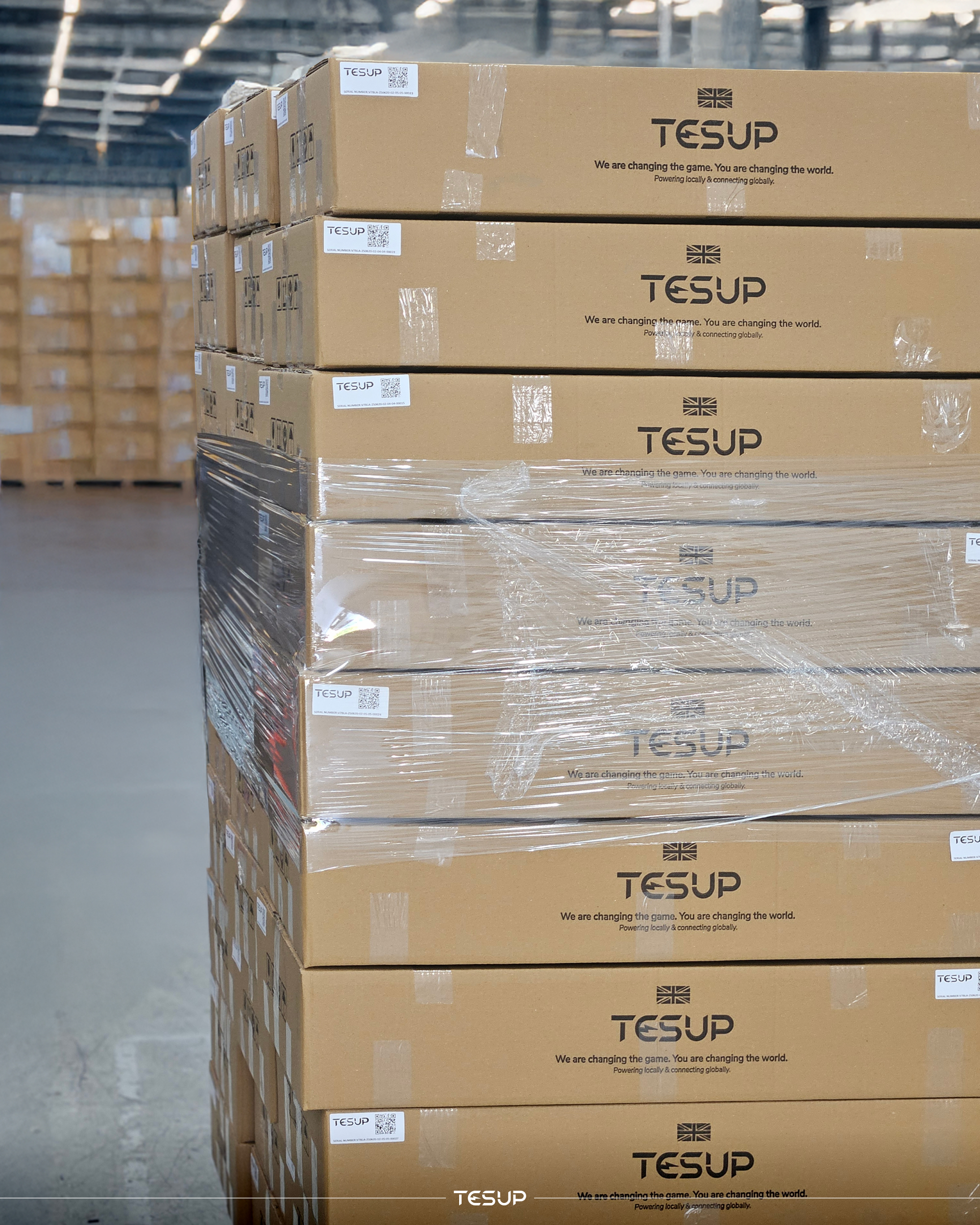 TESUP Levering aan de deur