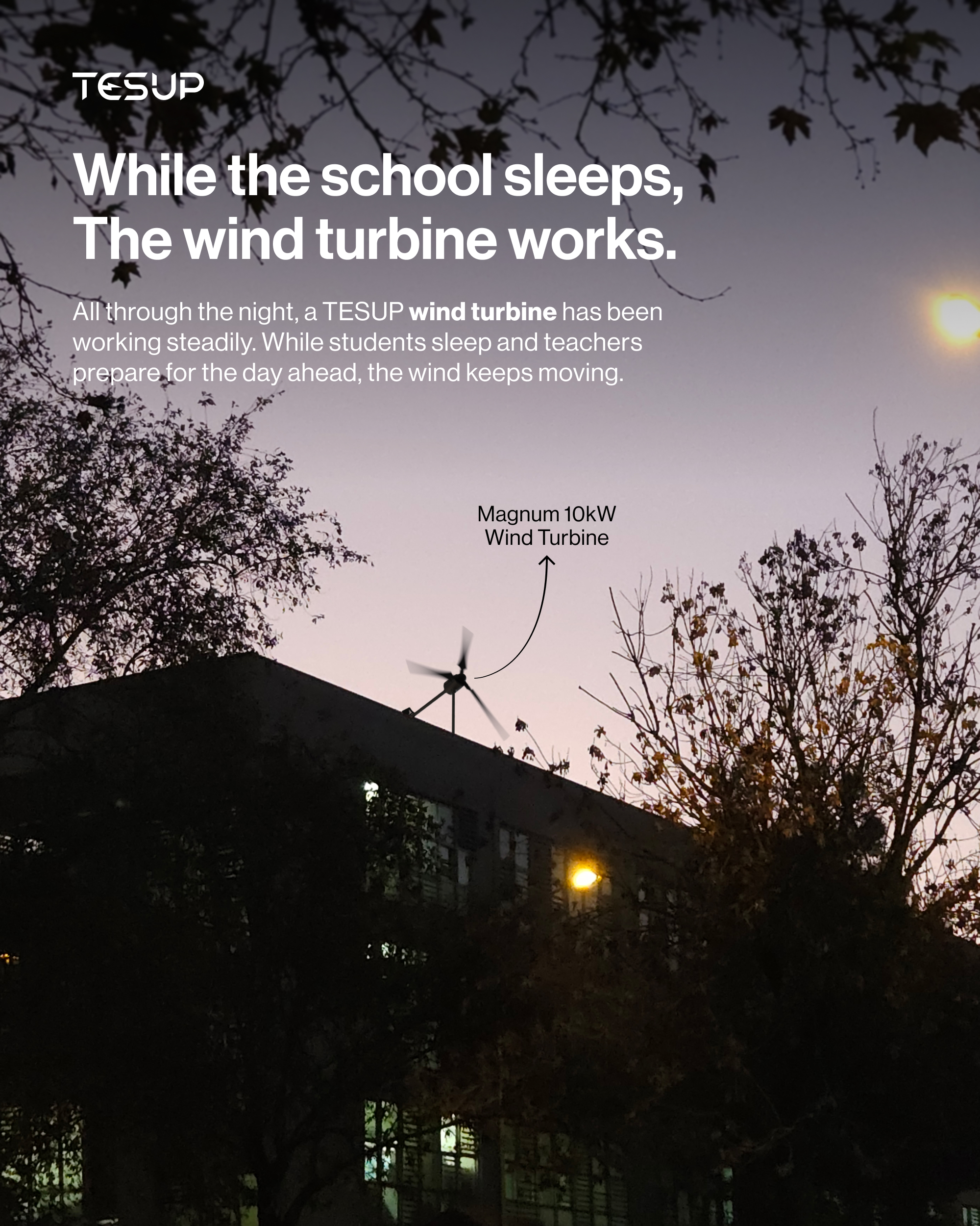 While The School Sleeps, The Turbine Works