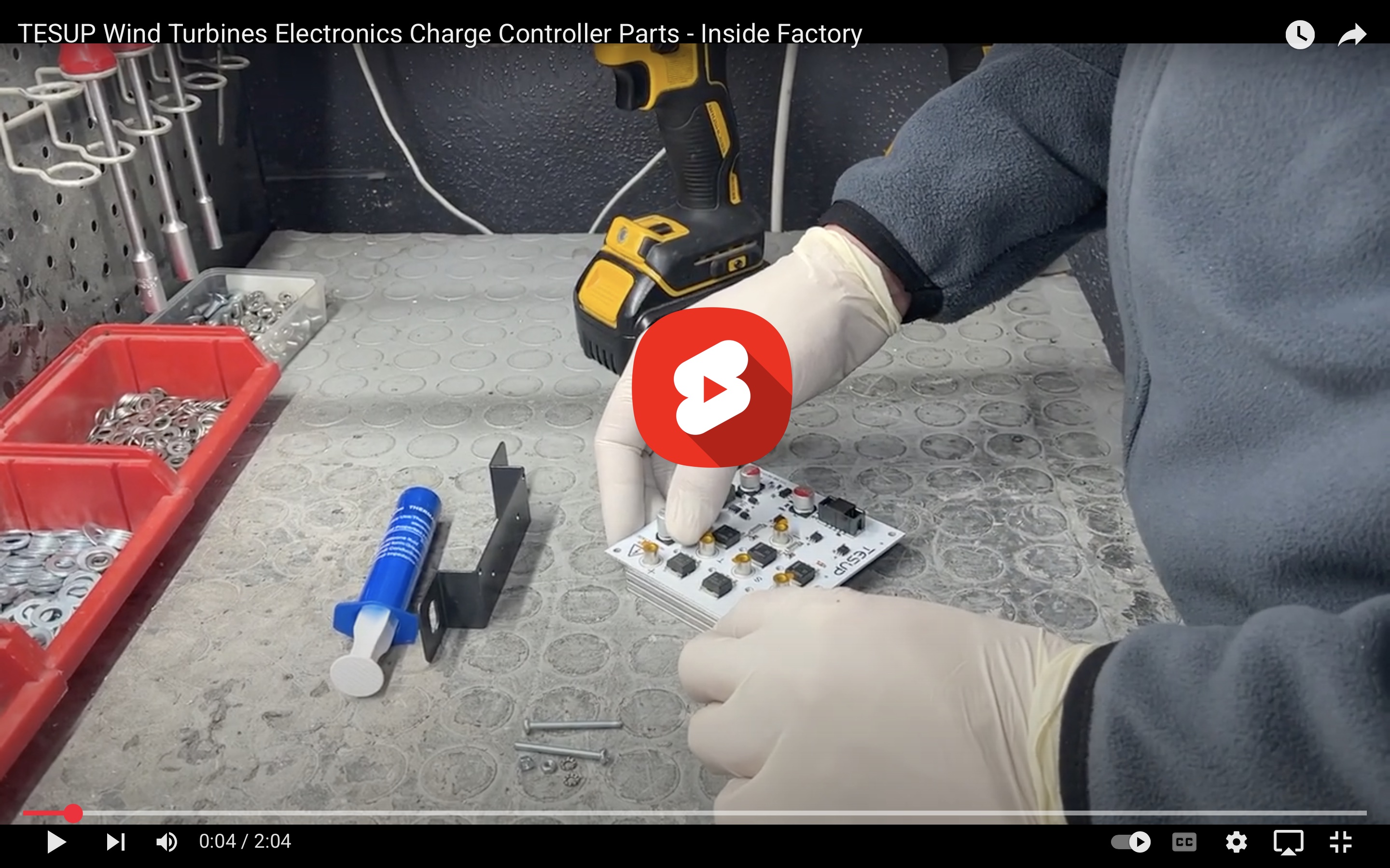 TESUP Charge Controller Step: Cooler Installation Process