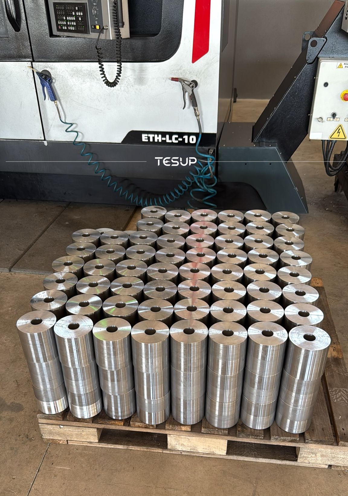 TESUP Manufactures Over 400 Components for Every Wind Turbine
