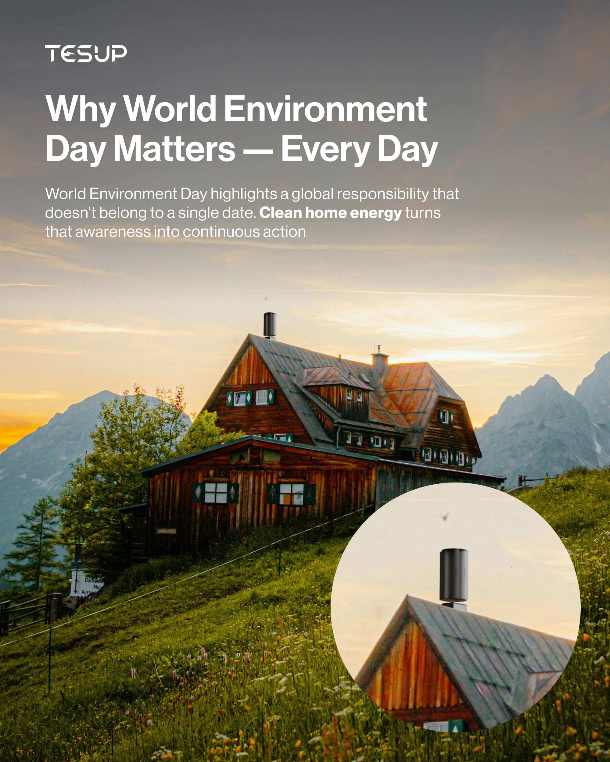 Por qué existe el Día Mundial del Medio Ambiente – Y por qué la energía limpia en el hogar es la solución