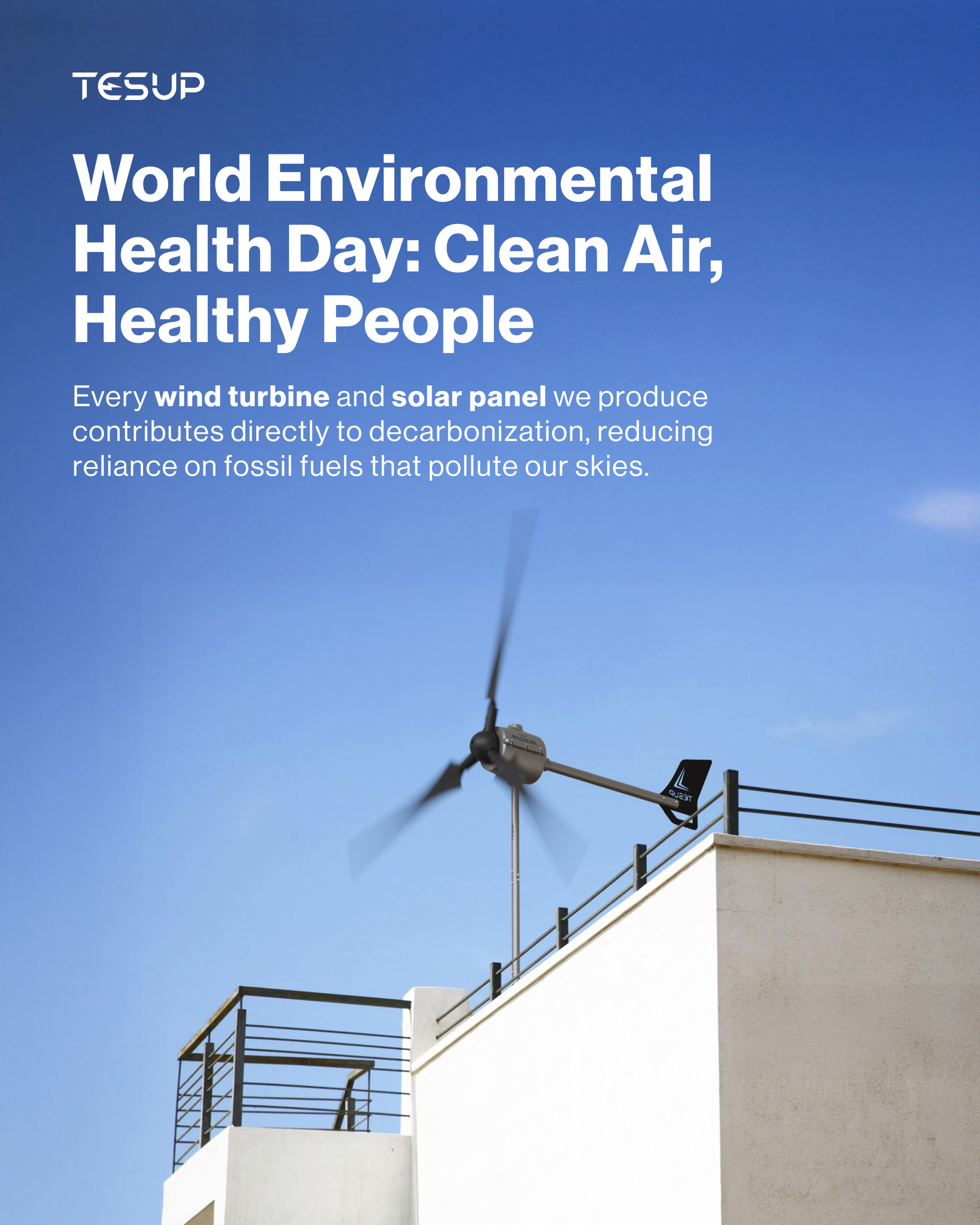 Aire Limpio, Personas Saludables: TESUP celebra el Día Mundial de la Salud Ambiental