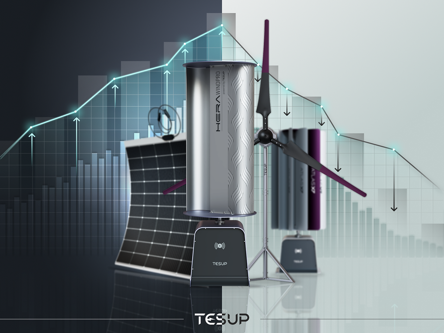 Facturas de energía cero: alimente su hogar con las turbinas eólicas de TESUP