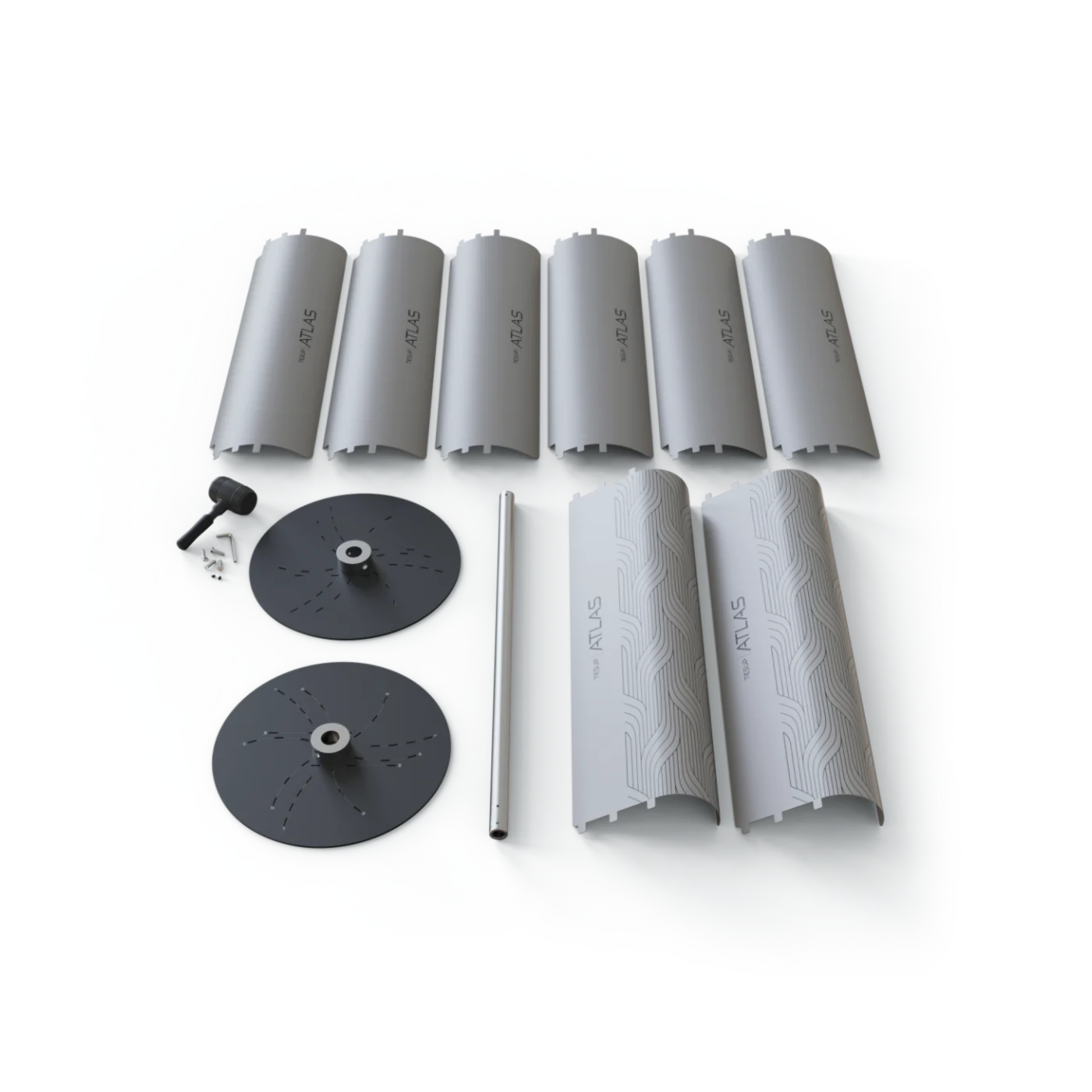 Conjunto de lâminas de turbina eólica Atlas