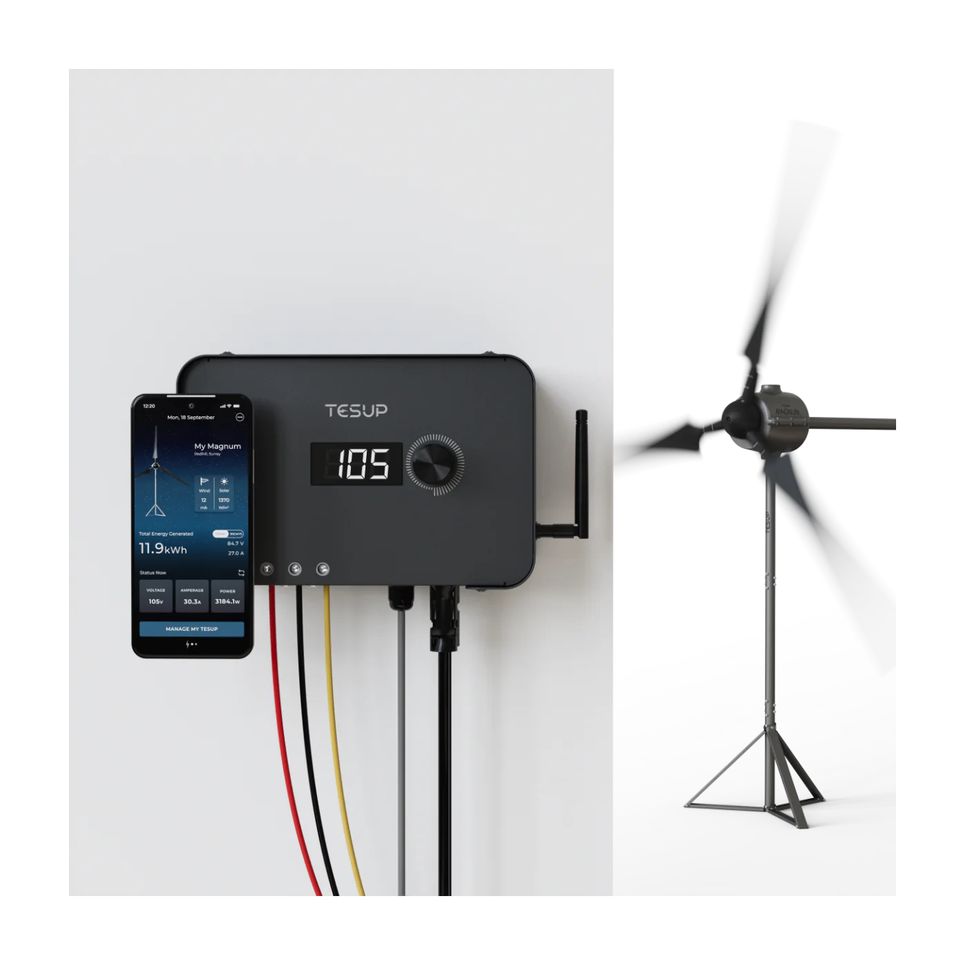 Generatore Eolico Orizzontale Magnum (10 kW)